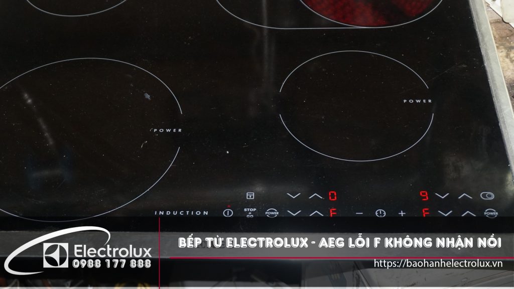 Bếp từ Electrolux không nhận nồi