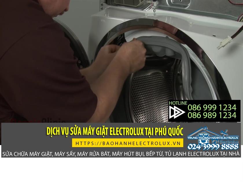 sửa máy giặt electrolux tại phú quốc