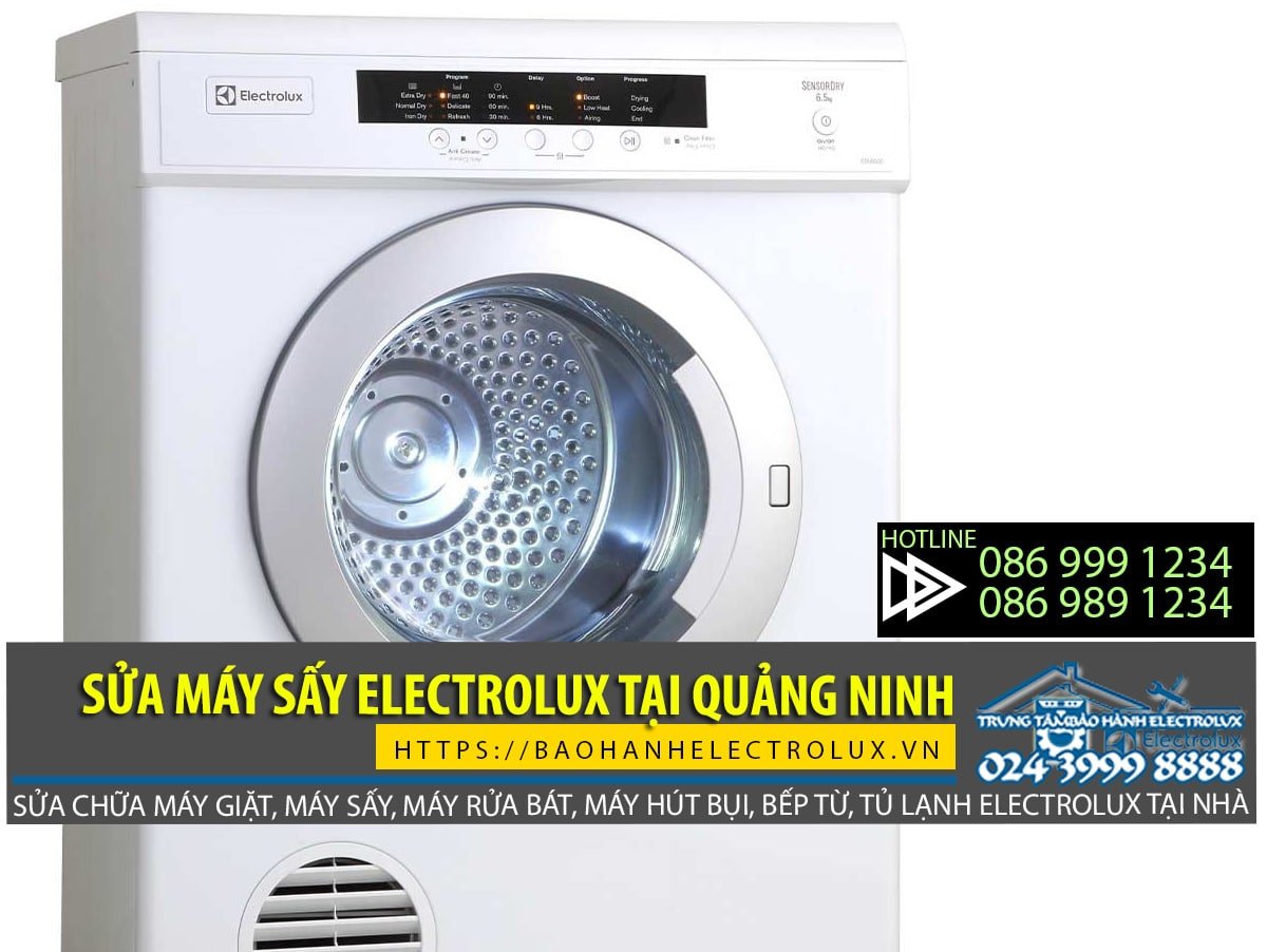 dịch vụ sửa máy sấy Electrolux tại Quảng Ninh giá rẻ, chất lượng
