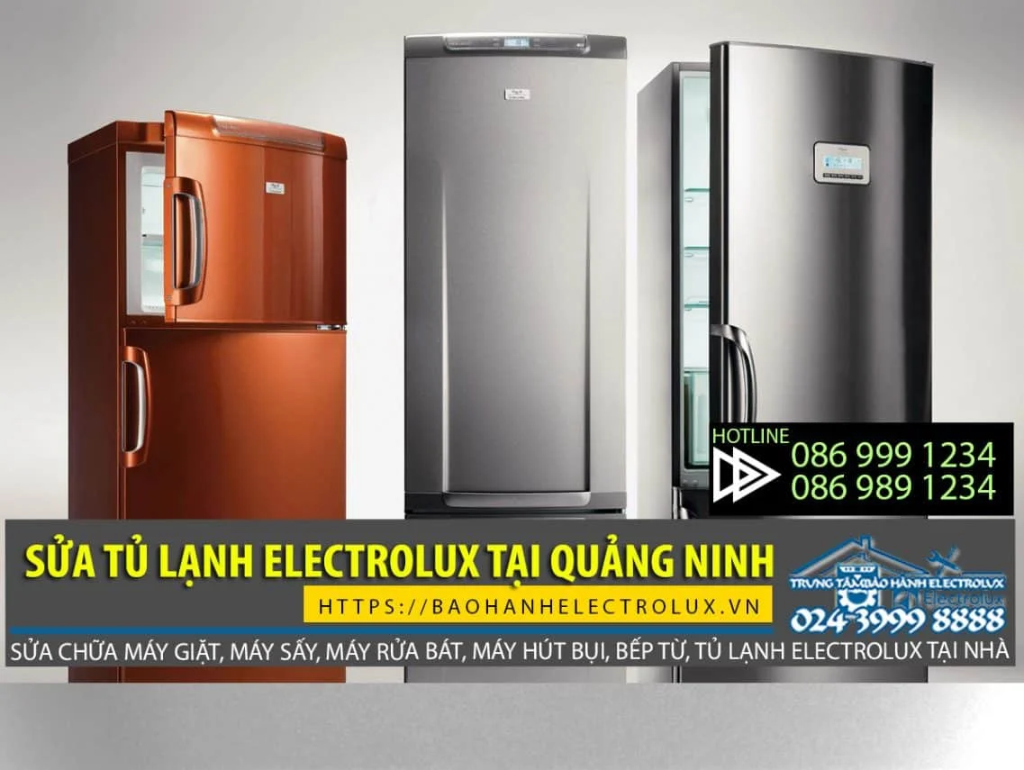 Dịch vụ sửa tủ lạnh Electrolux tại Quảng Ninh