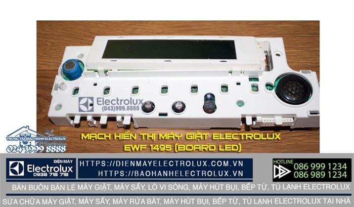 Mạch hiển thị máy giặt Electrolux EWF 1495