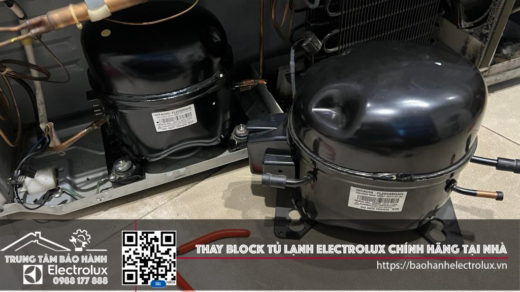 Thay Block Tủ Lạnh Electrolux Chính Hãng