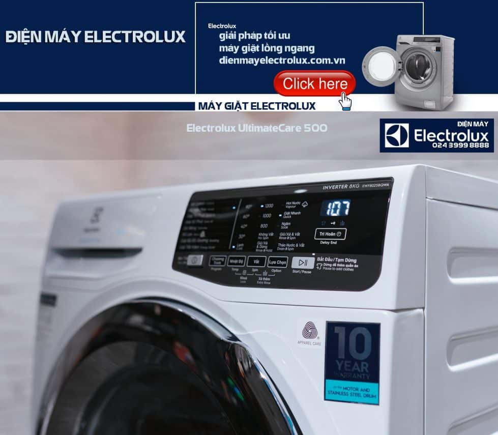 Máy giặt Electrolux UltimateCare 500