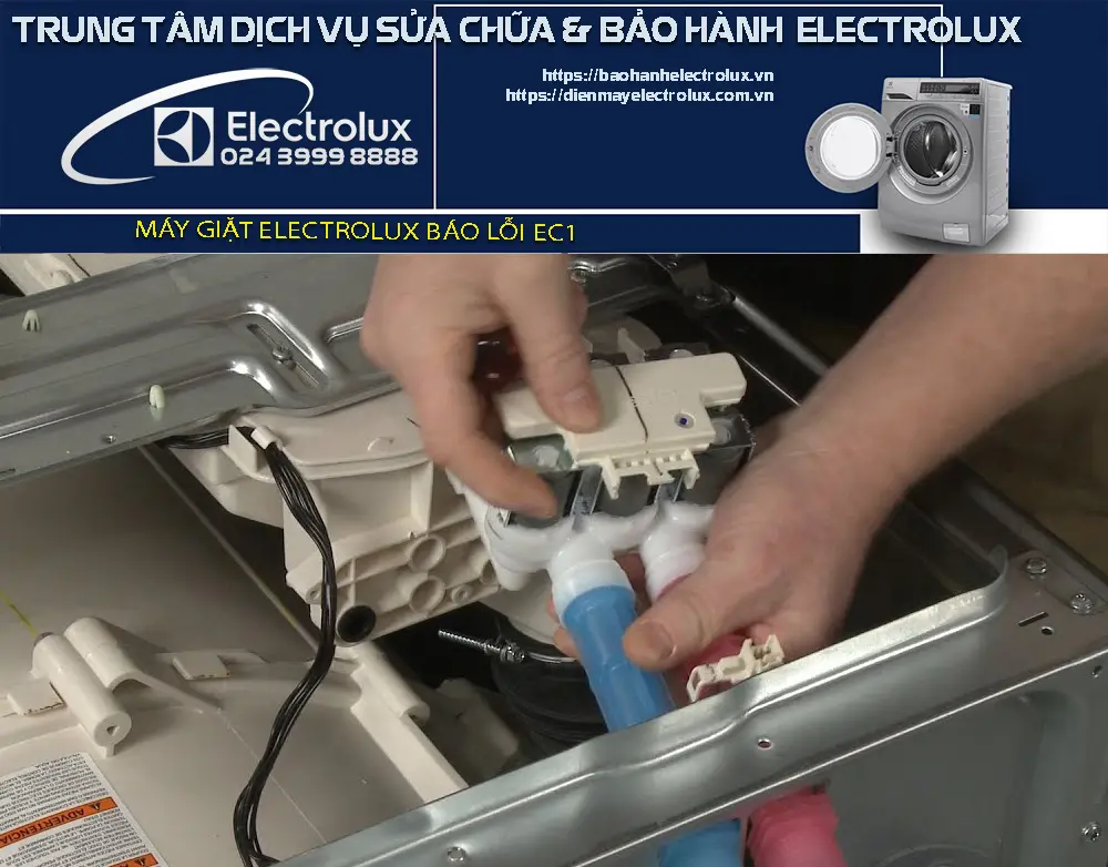 Lỗi EC1 máy giặt Electrolux?