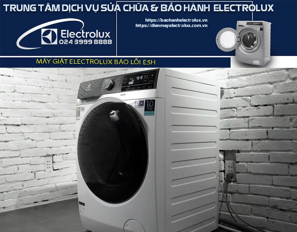 Máy giặt Electrolux báo lỗi E5H