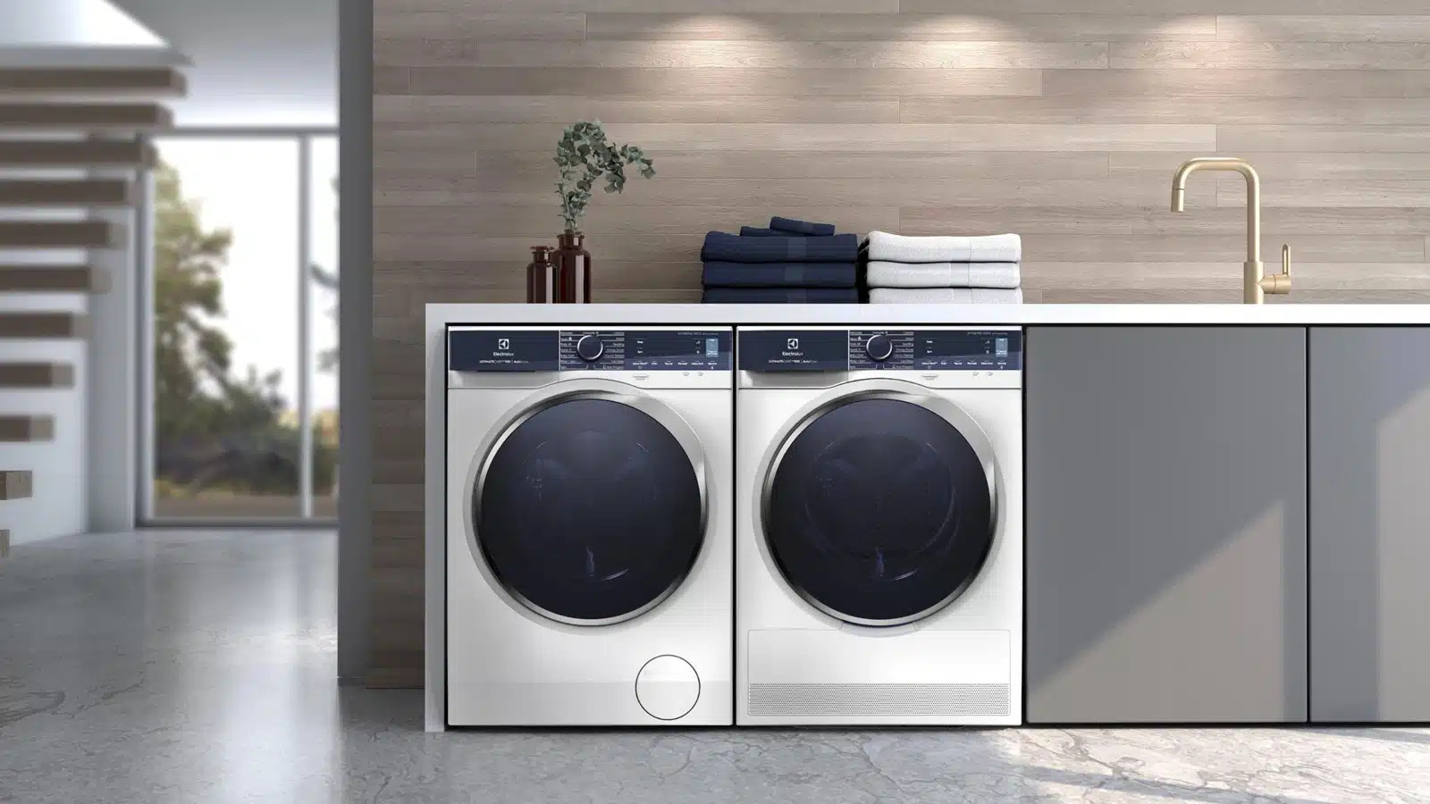 Máy giặt Electrolux với cảm biến AI