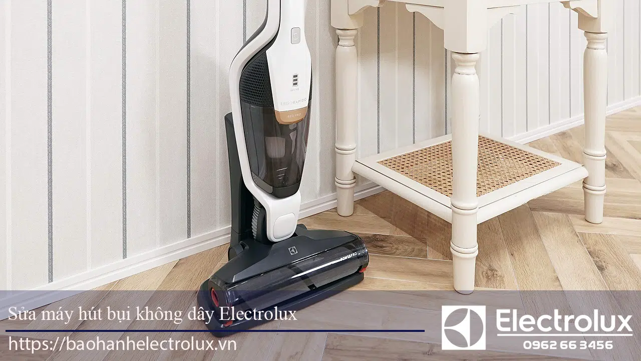 Sửa máy hút bụi không dây Electrolux