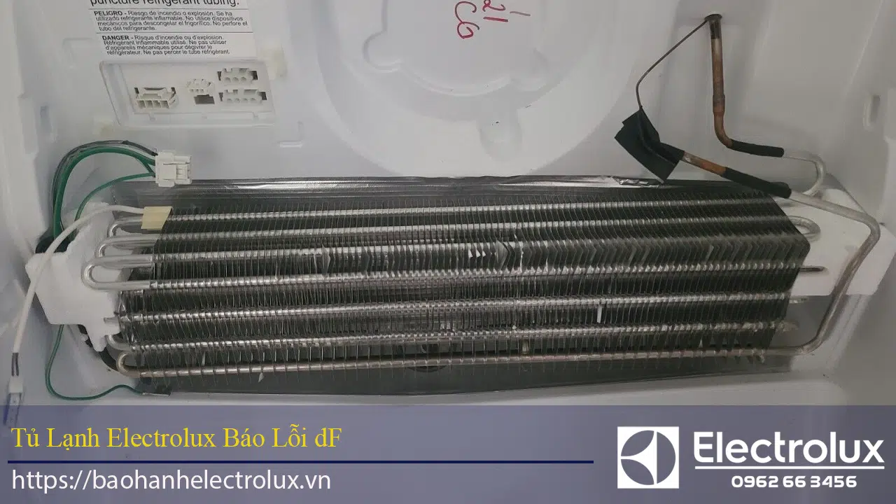 tủ lạnh Electrolux báo lỗi dF