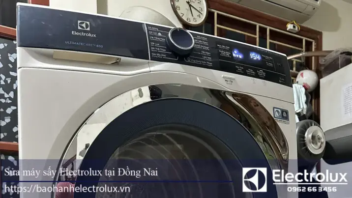 Sửa máy sấy Electrolux tại Đồng Nai