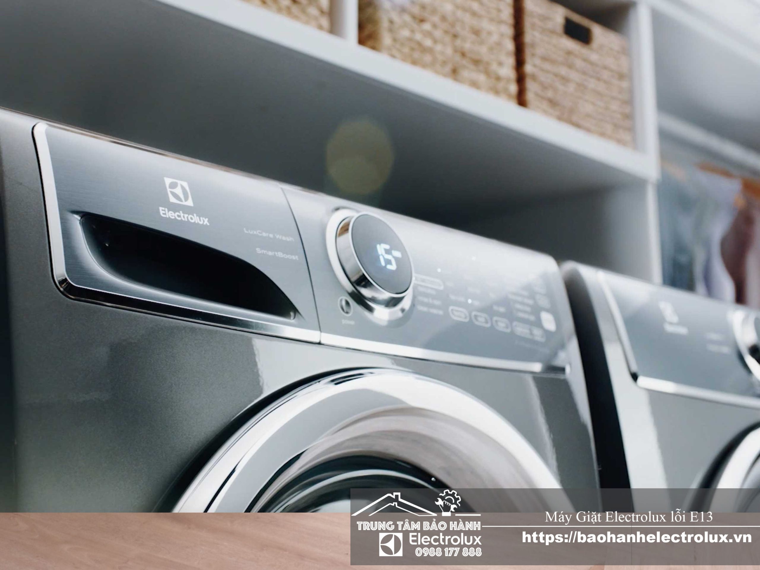 Máy giặt Electrolux lỗi E13