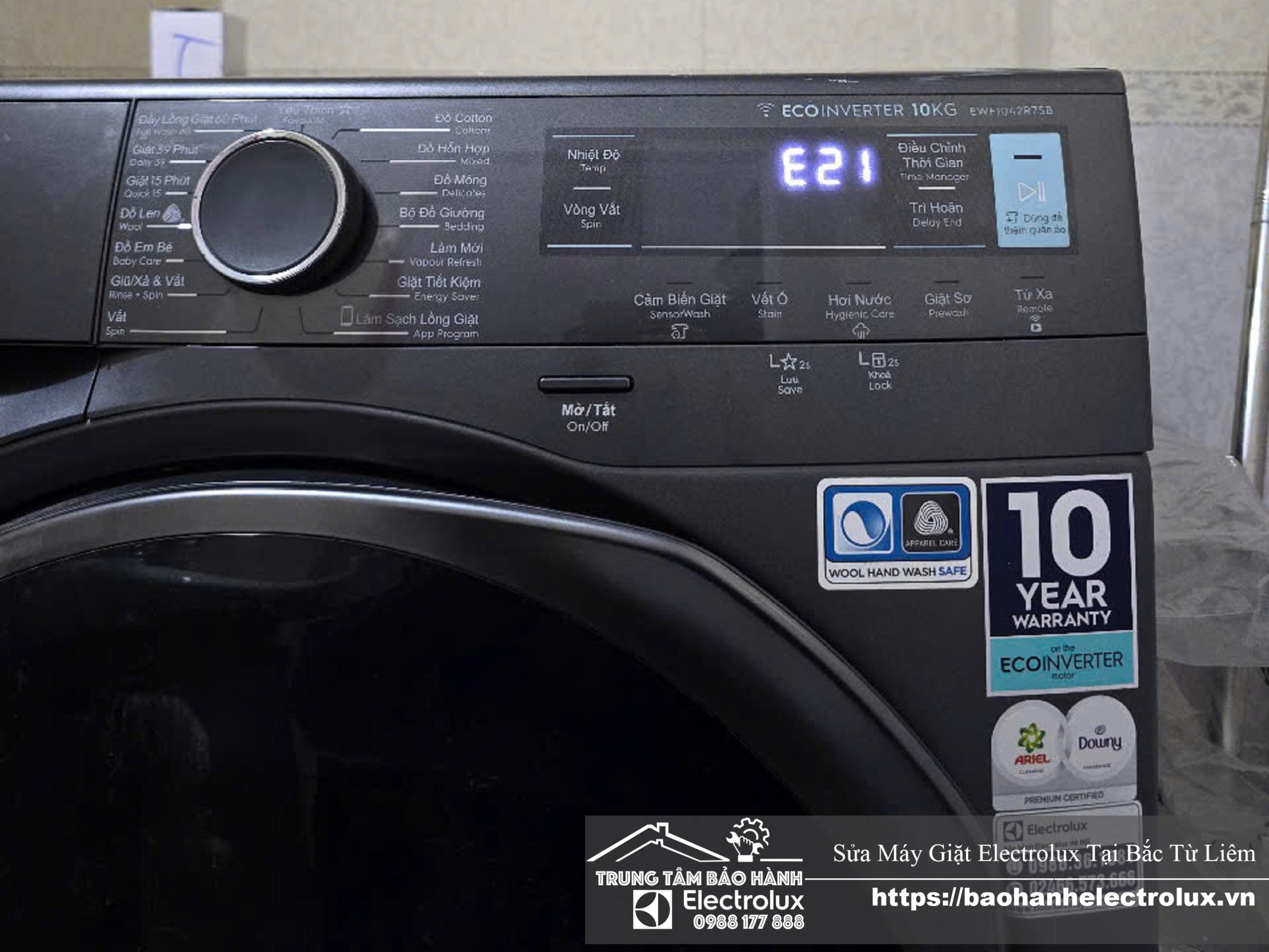 Sửa máy giặt Electrolux tại Bắc Từ Liêm