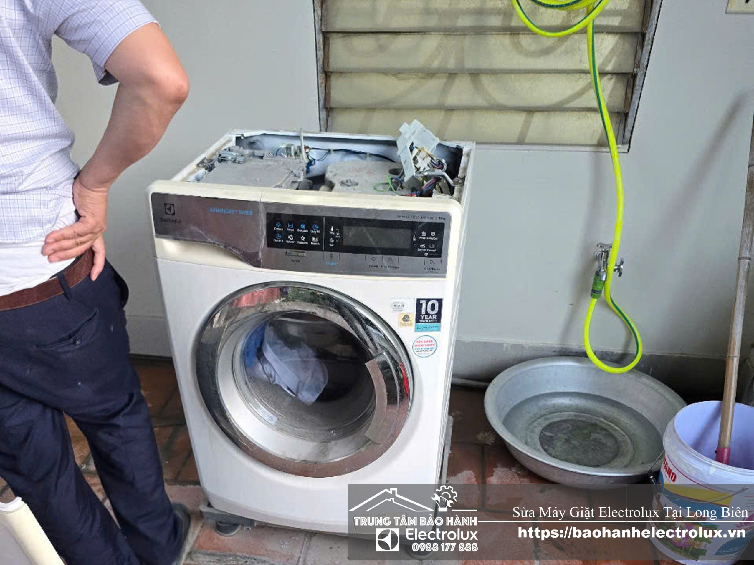 Bảo hành Electrolux là địa chỉ tốt nhất để sửa máy giặt Electrolux tại Long Biên