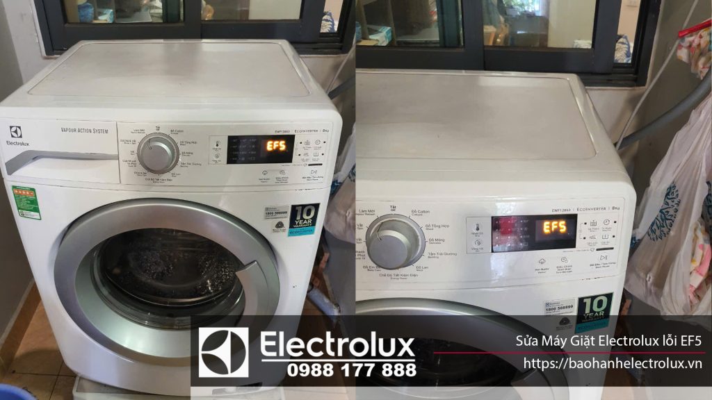 Sửa máy giặt Electrolux lỗi EF5