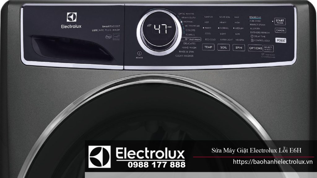 Máy giặt Electrolux lỗi E6H