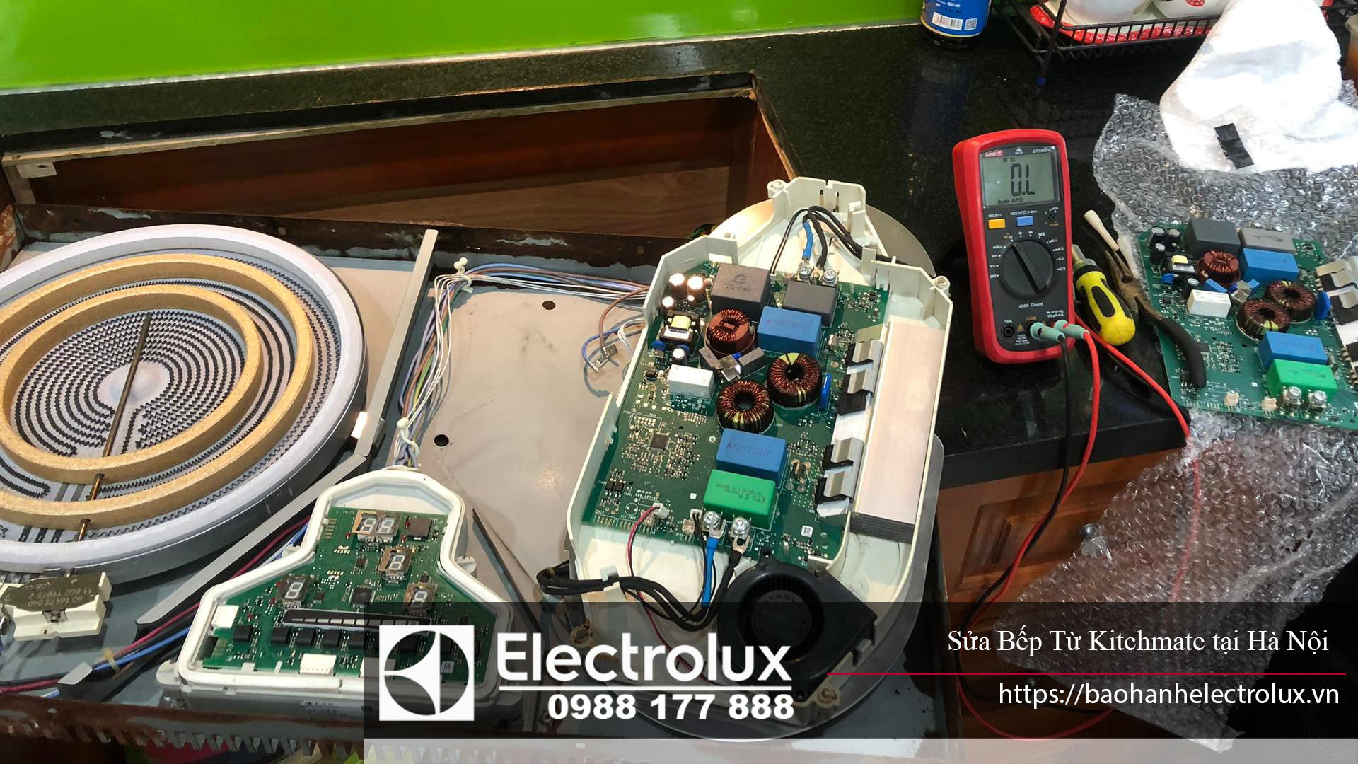 Sửa bếp từ Kitchmate tại Hà Nội