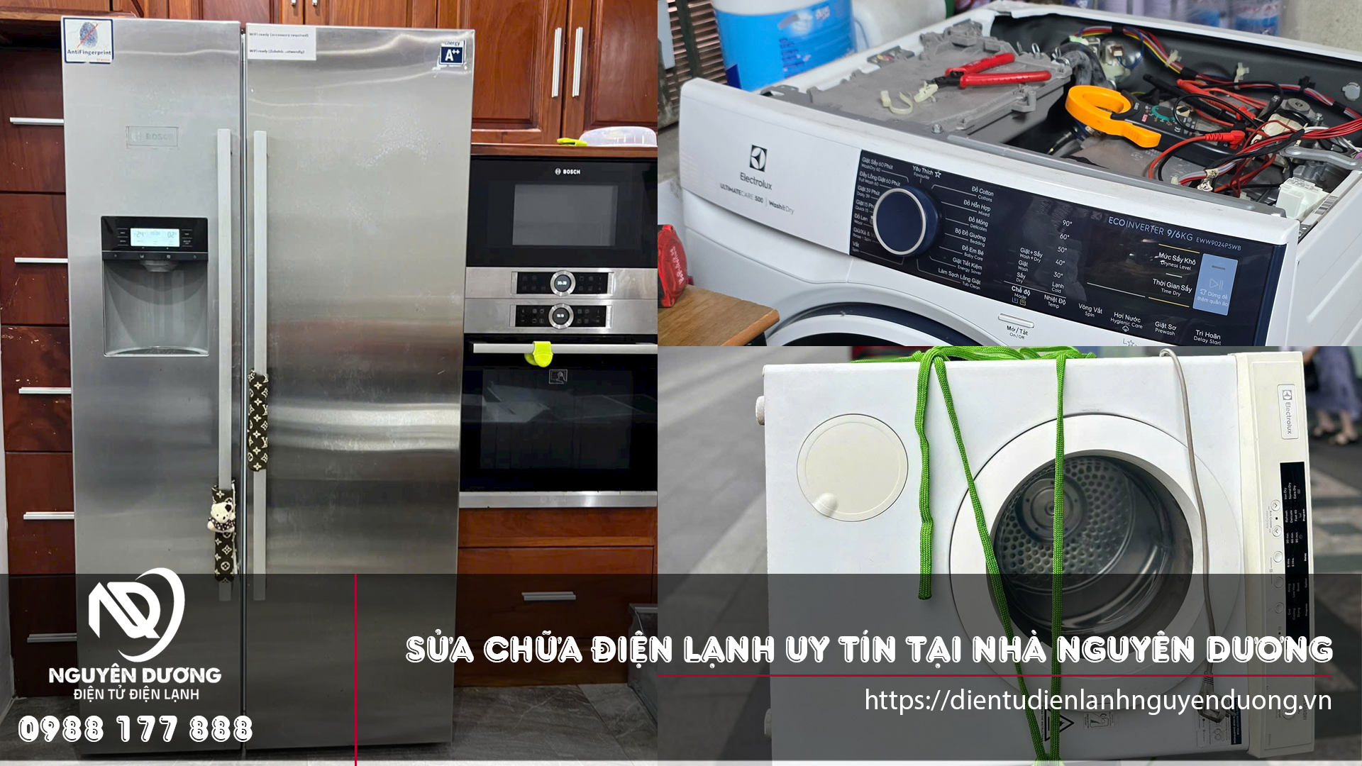 sửa chữa điện lạnh nguyên dương