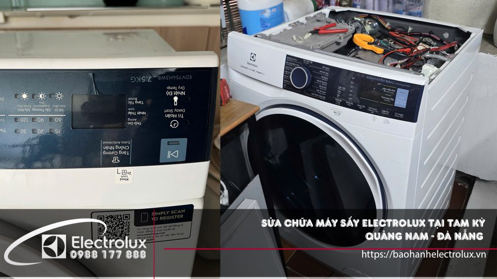 Sửa chữa máy sấy Electrolux tại Tam Kỳ - Đà Nẵng