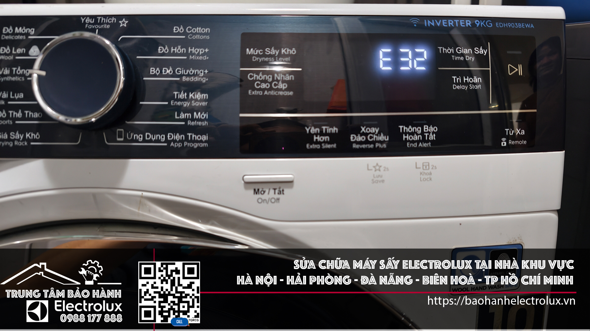 Sửa Chữa Máy Sấy Electrolux Tại Nhà Khu Vực Hà Nội - Hải Phòng Đà Nẵng - Biên Hòa - Tp Hồ Chí Minh